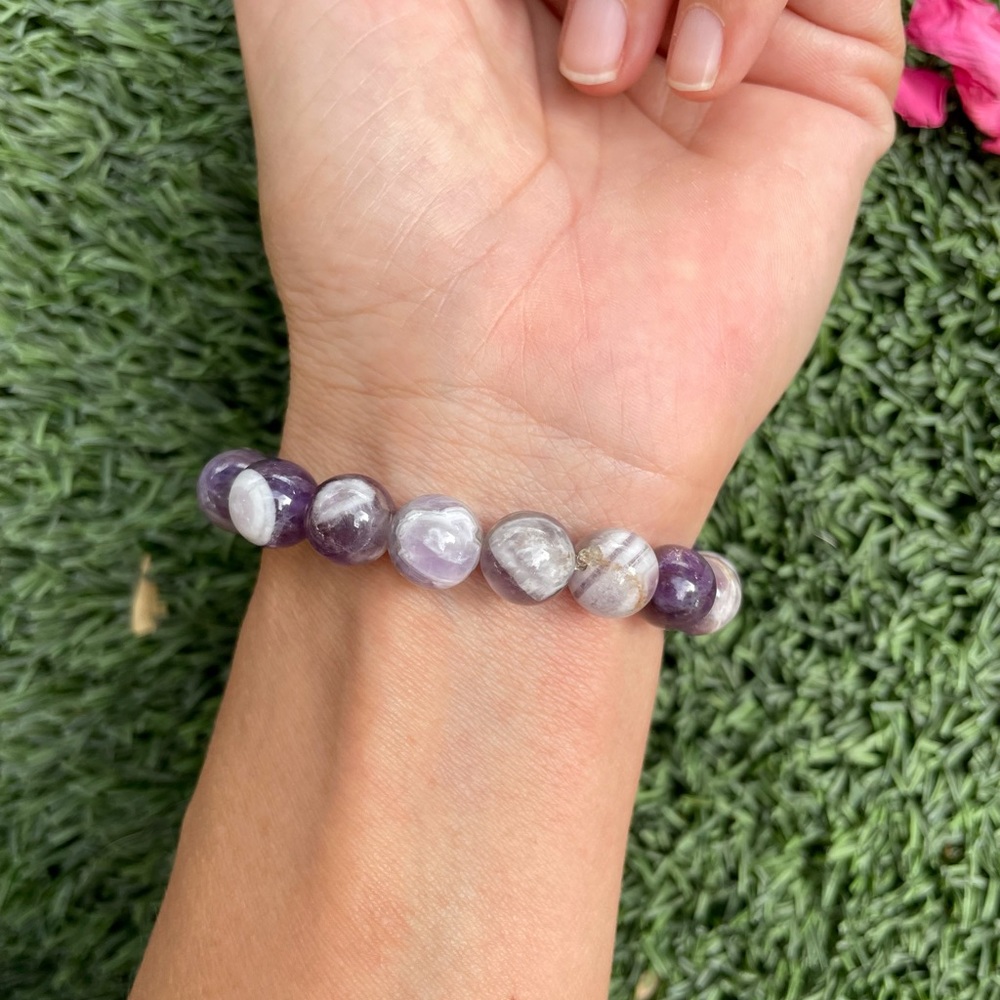 Chevron Amethyst Bracelet - Picture 3 of 5